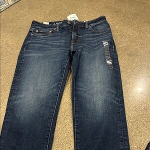 American Eagle Outfitters Men’s Straight Jeans - Dark Blue Wash